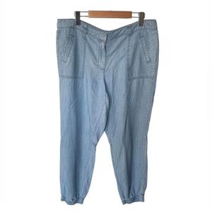 Loft Chambray Pants